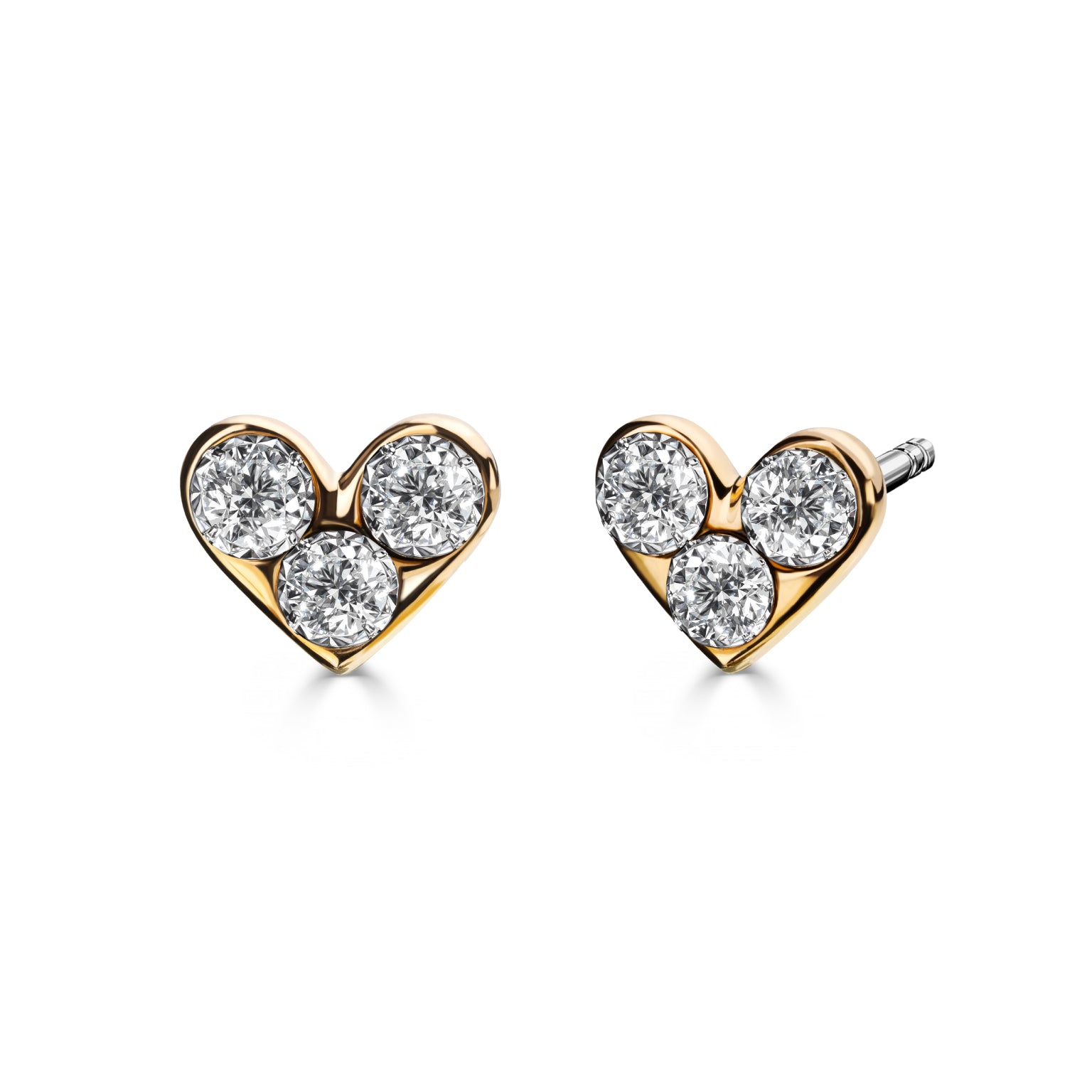 ต่างหูเพชร Love's Spark Stud Earrings