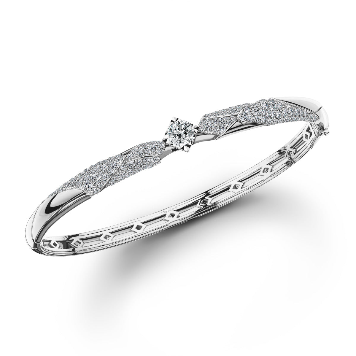 Love Blooming Diamond Bracelet (Certificate: GIA) 