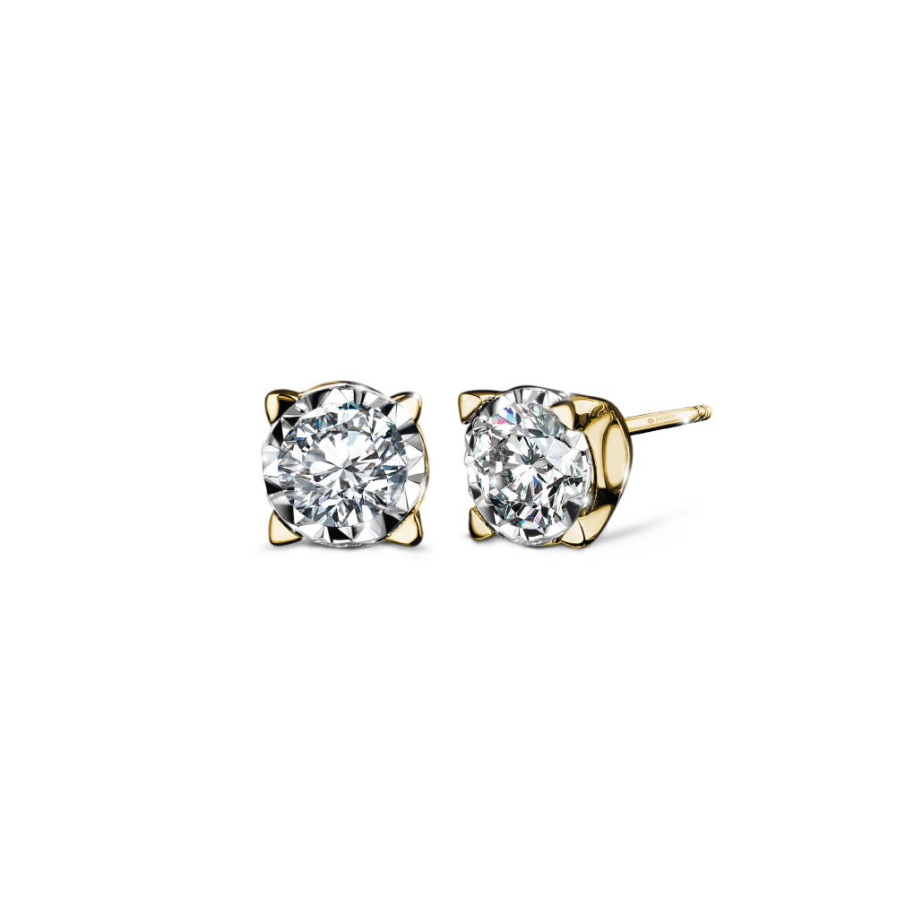 Classic Solitaire Excellence Earrings (Certificate: GIA)