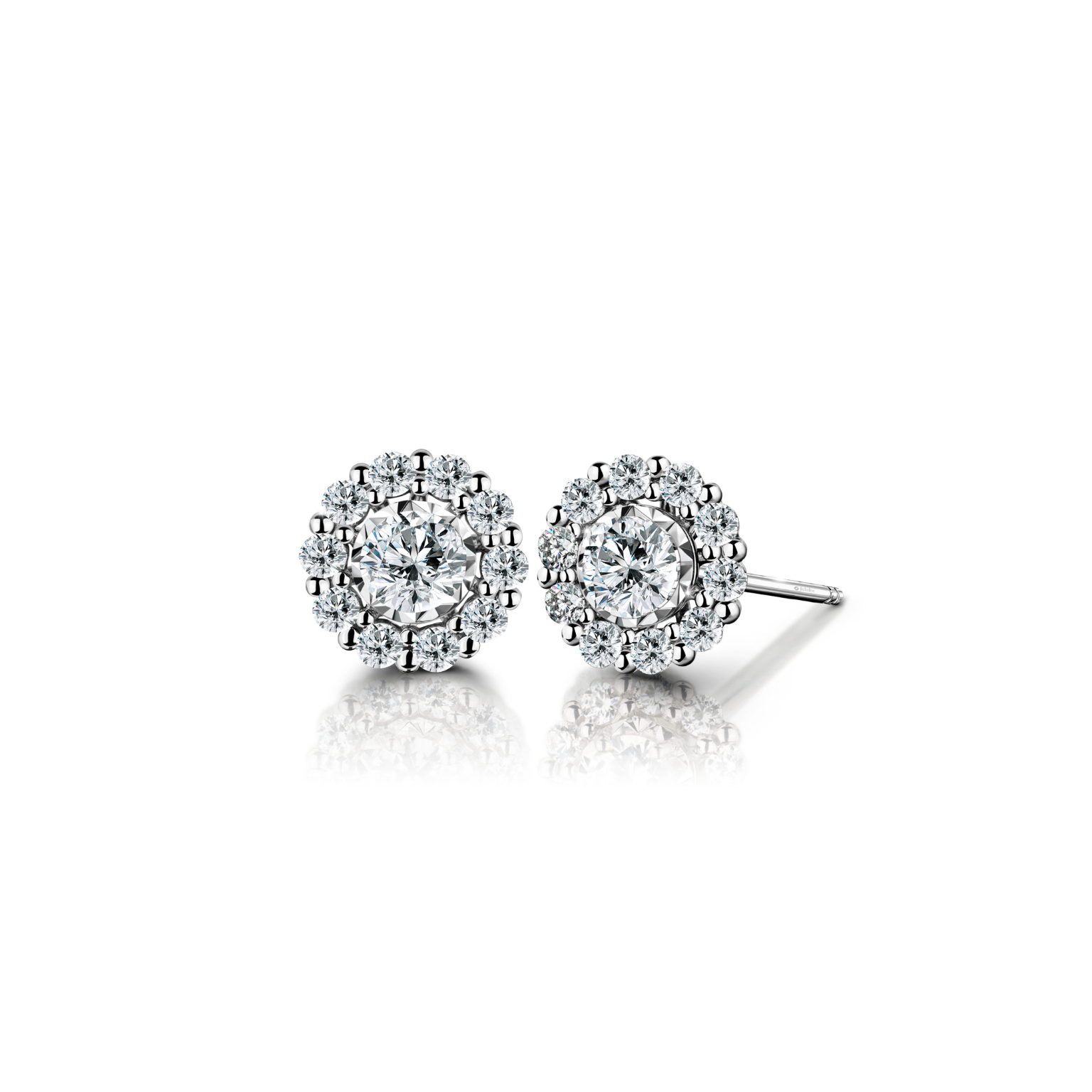 Sparkling Bloom Earrings Diamond Earrings