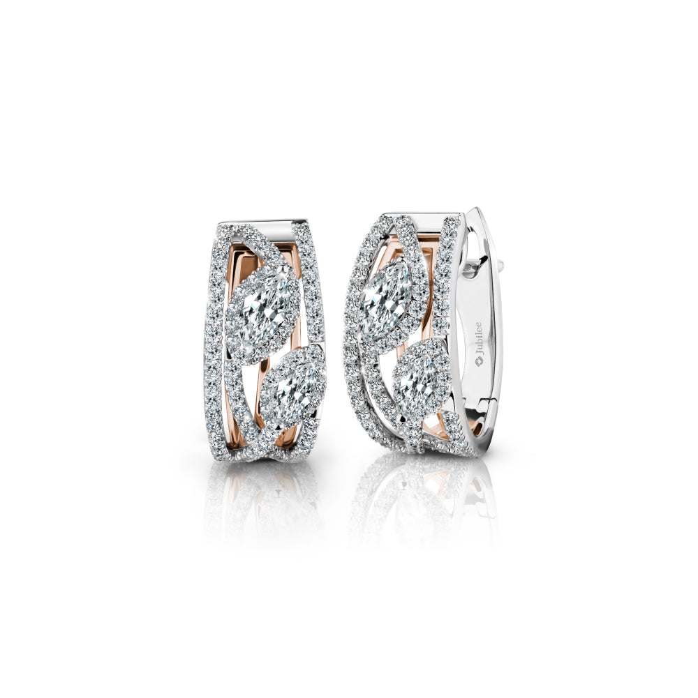 Diamond earrings The Beauty of nature Earrings