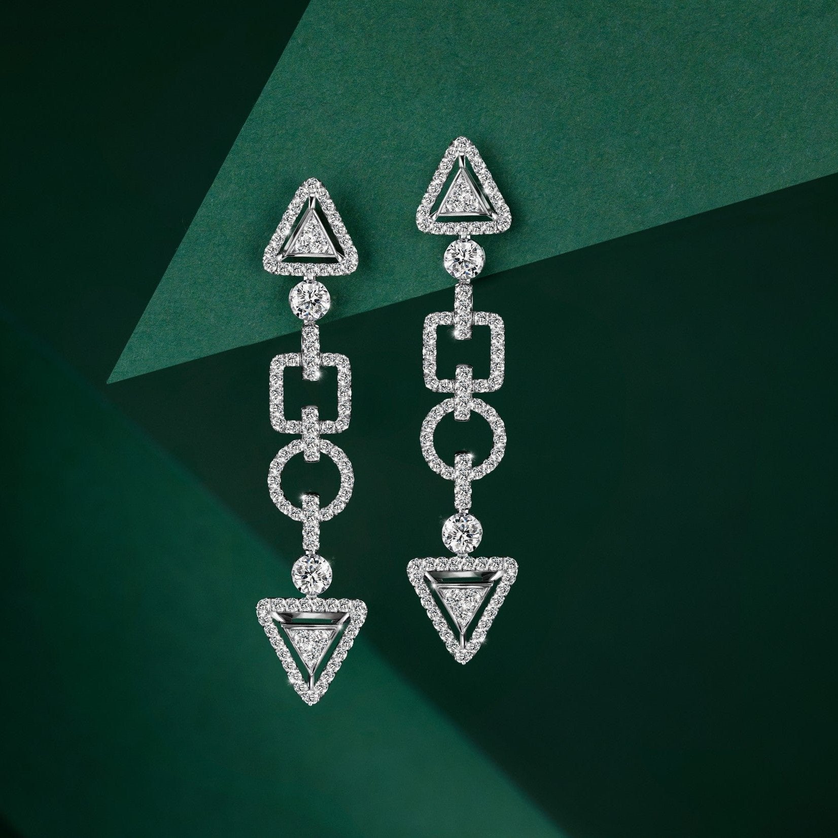 Lyrical Symmetry Collection Earrings - Triangle