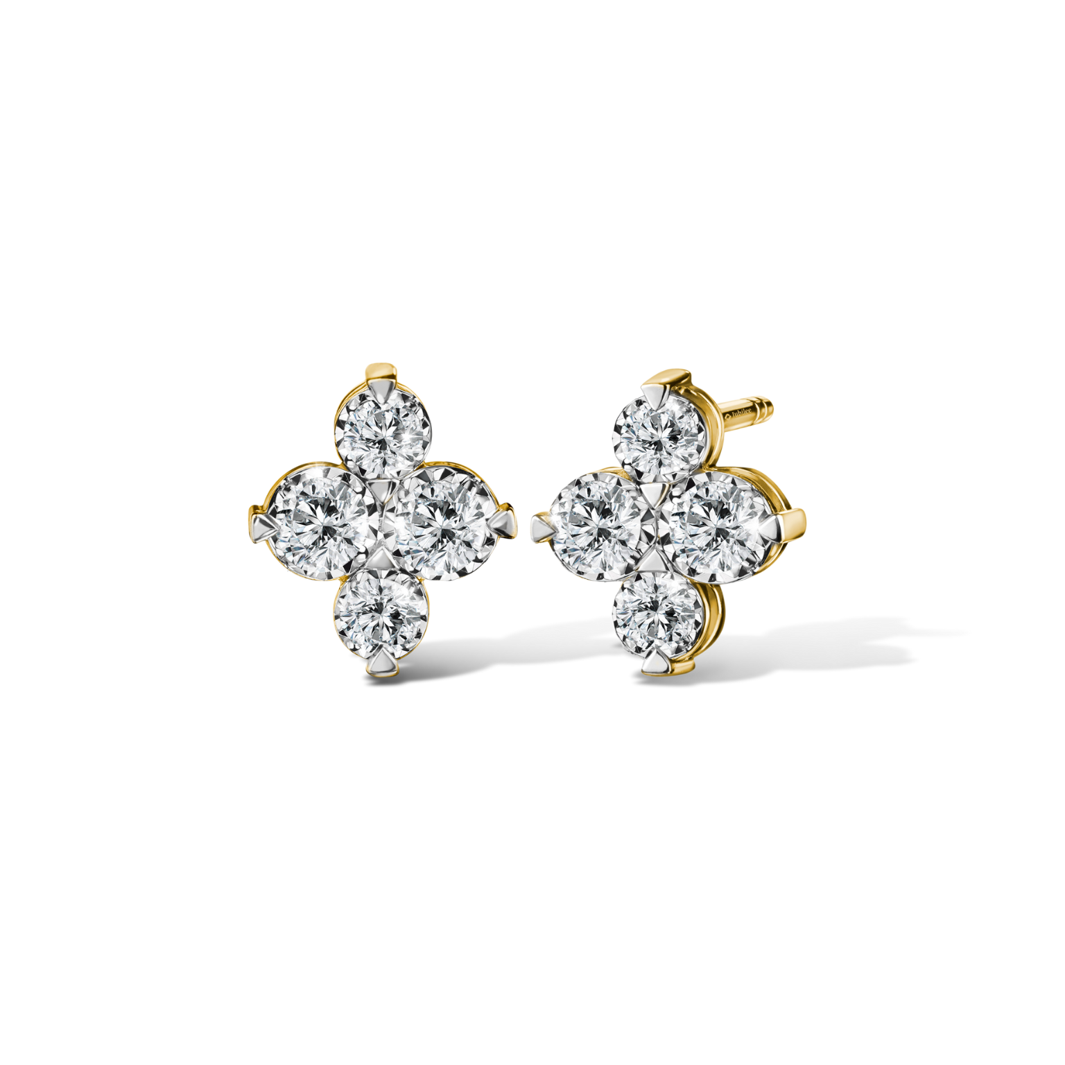 Barringtonia Diamond Earrings