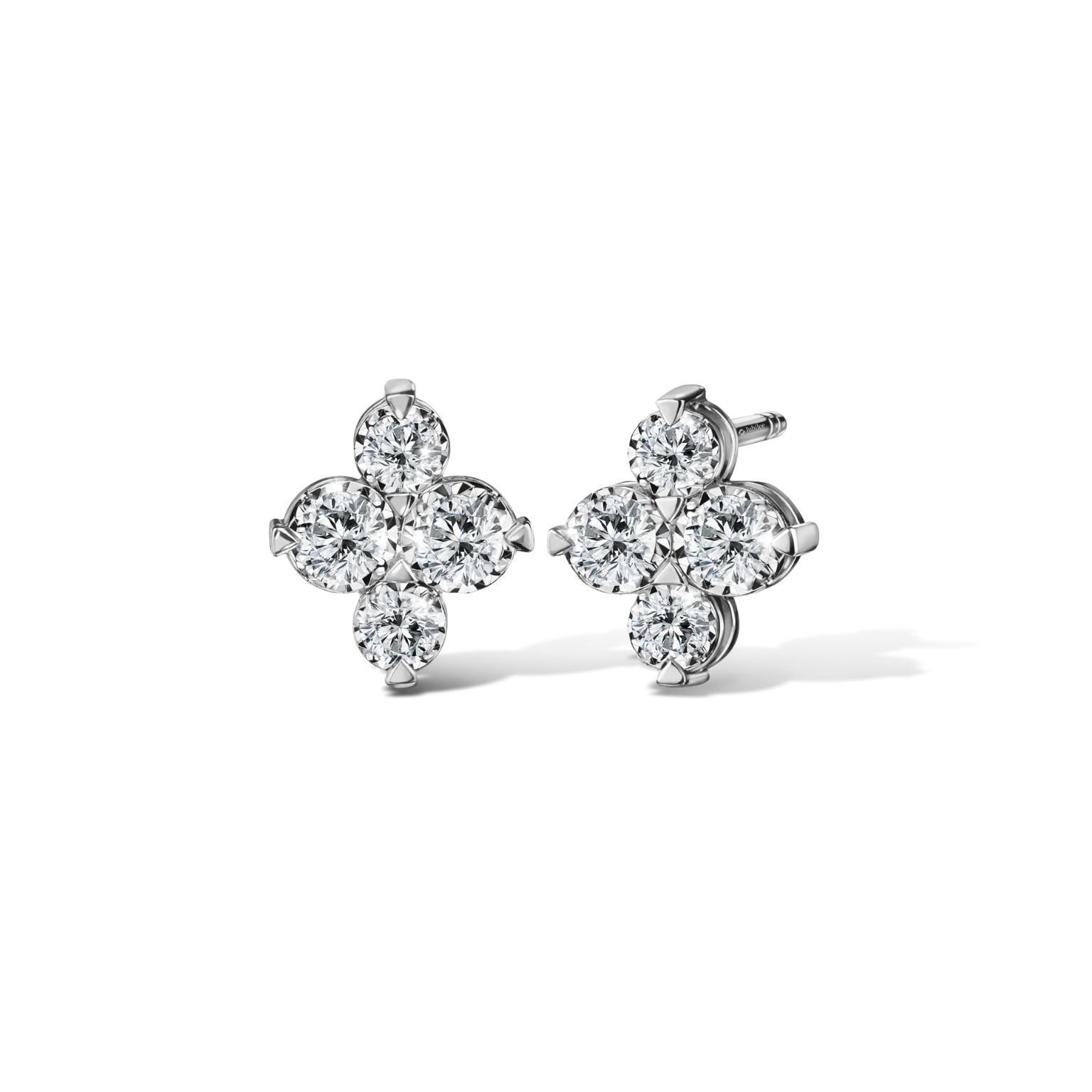 Barringtonia Diamond Earrings