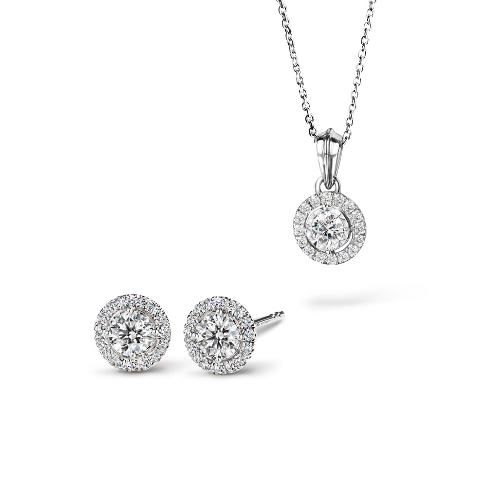 Fortunate &amp; Auspicious Earrings Diamond Earrings