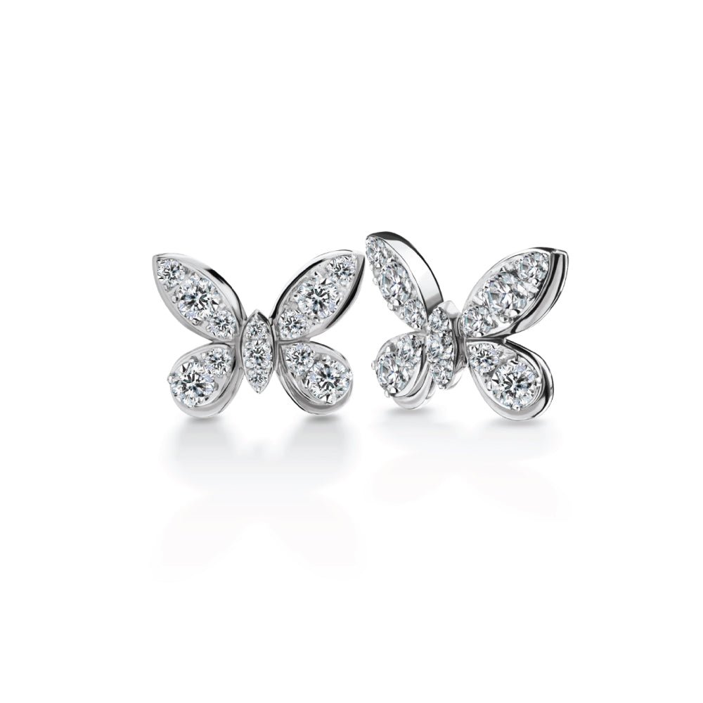 GENTLE BUTTERFLY EARRINGS diamond earrings