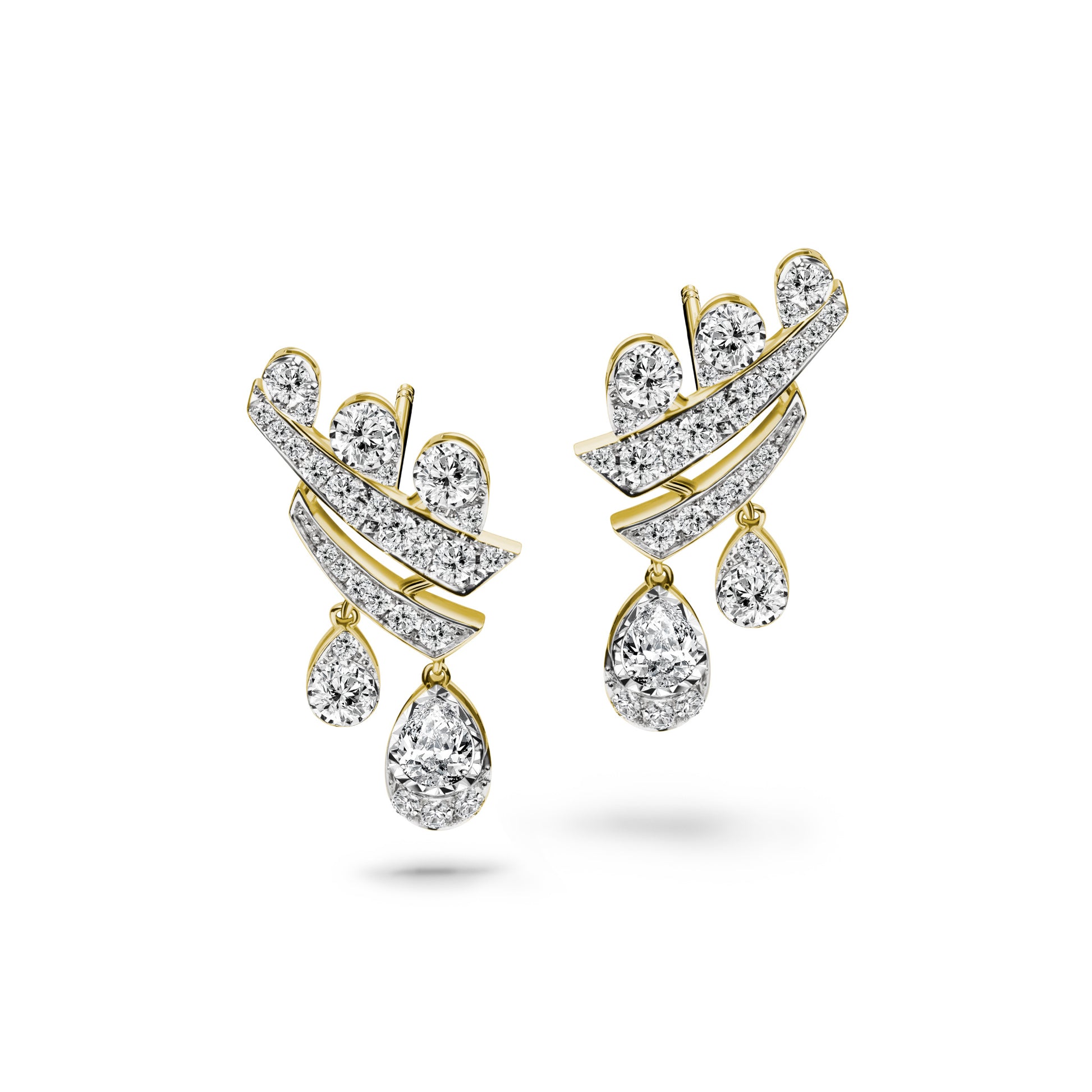 Larme d'Amour Elegance Earrings Diamond Earrings