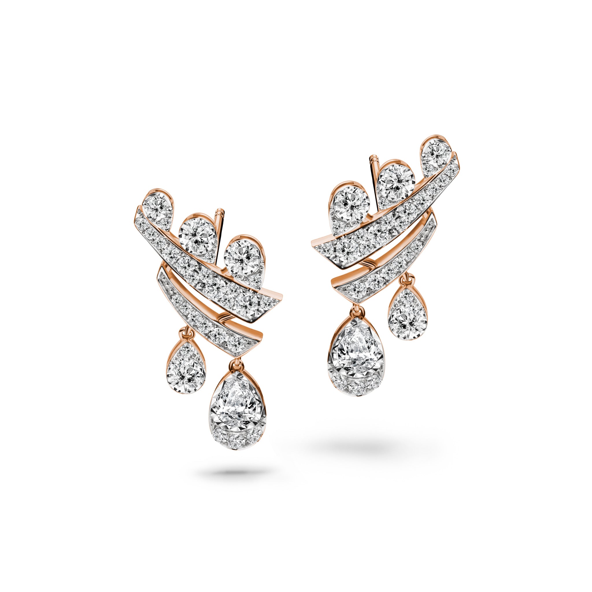 ต่างหูเพชร Larme d'Amour Elegance Earrings