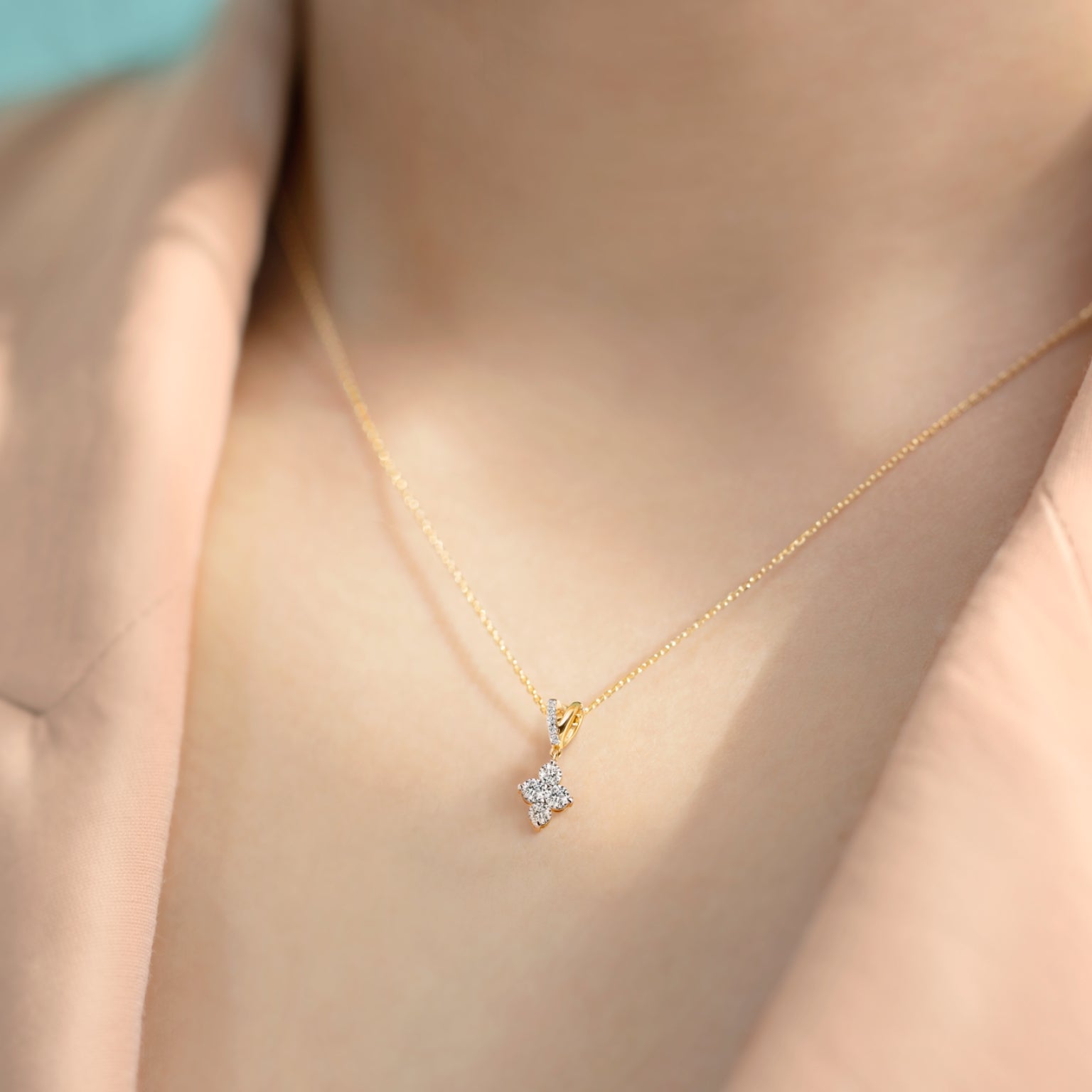 จี้เพชร Barringtonia Diamond Pendant