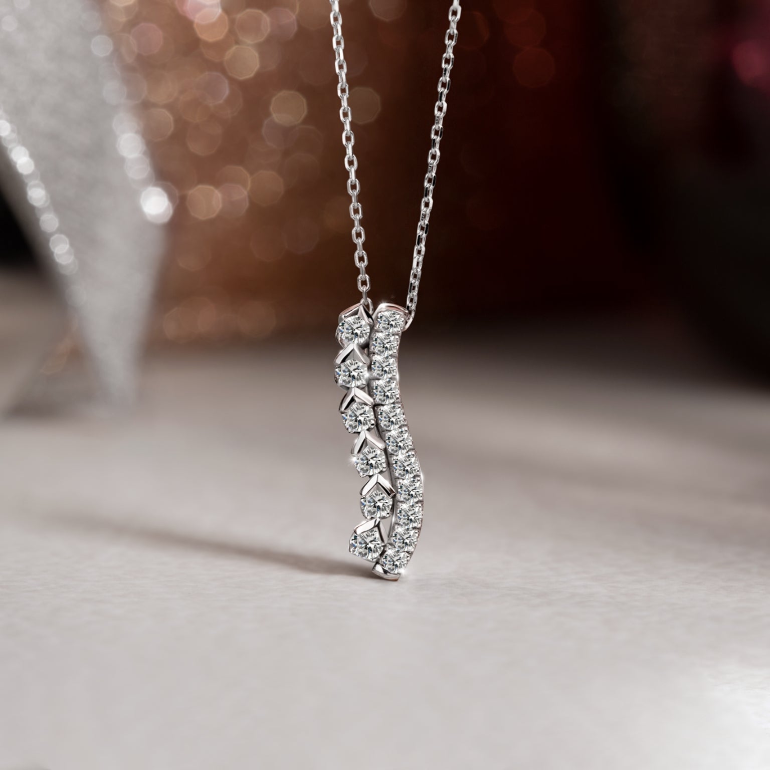 Raindance Diamond Pendant