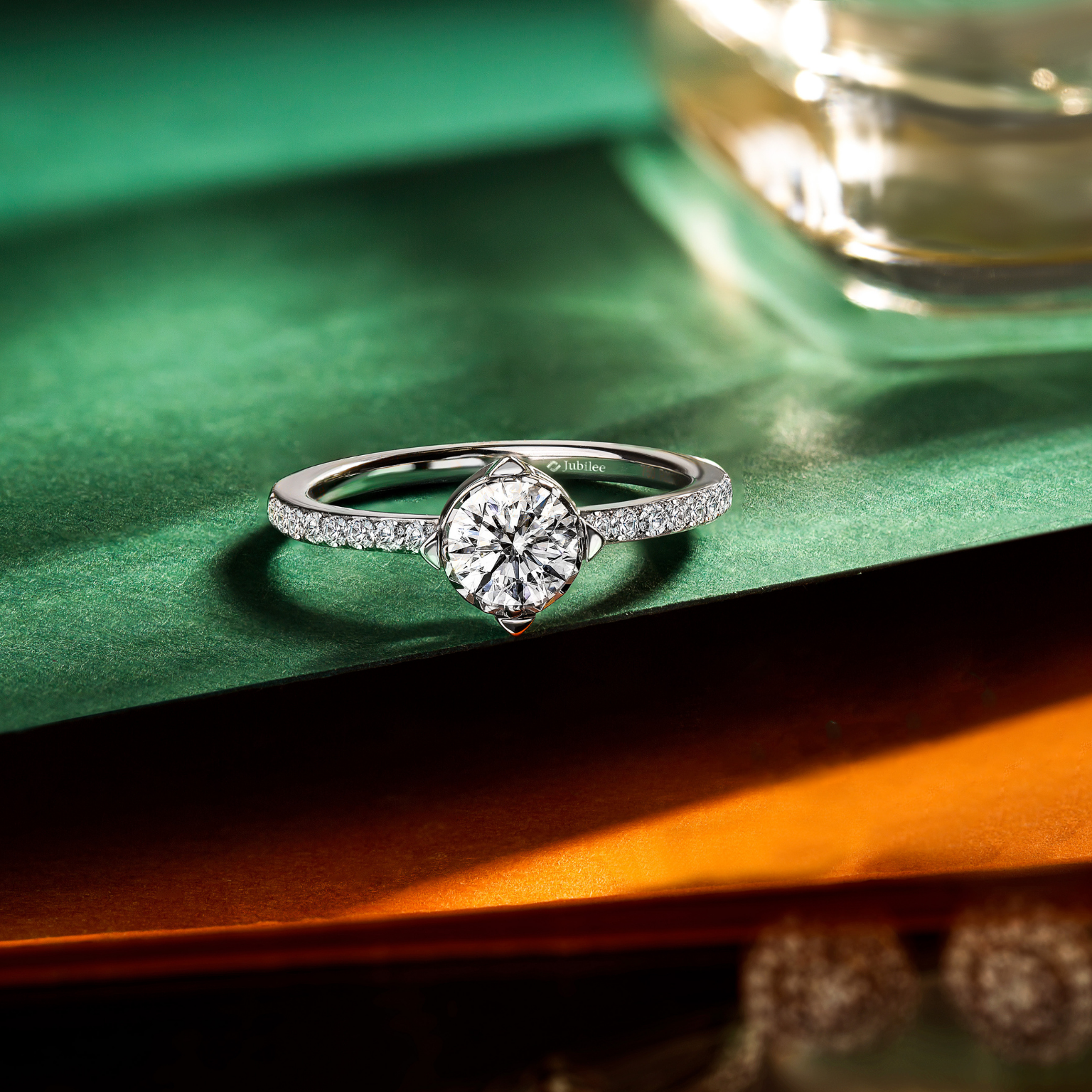 แหวนเพชร The Destined Solitaire Diamond Ring (Certificate: GIA)