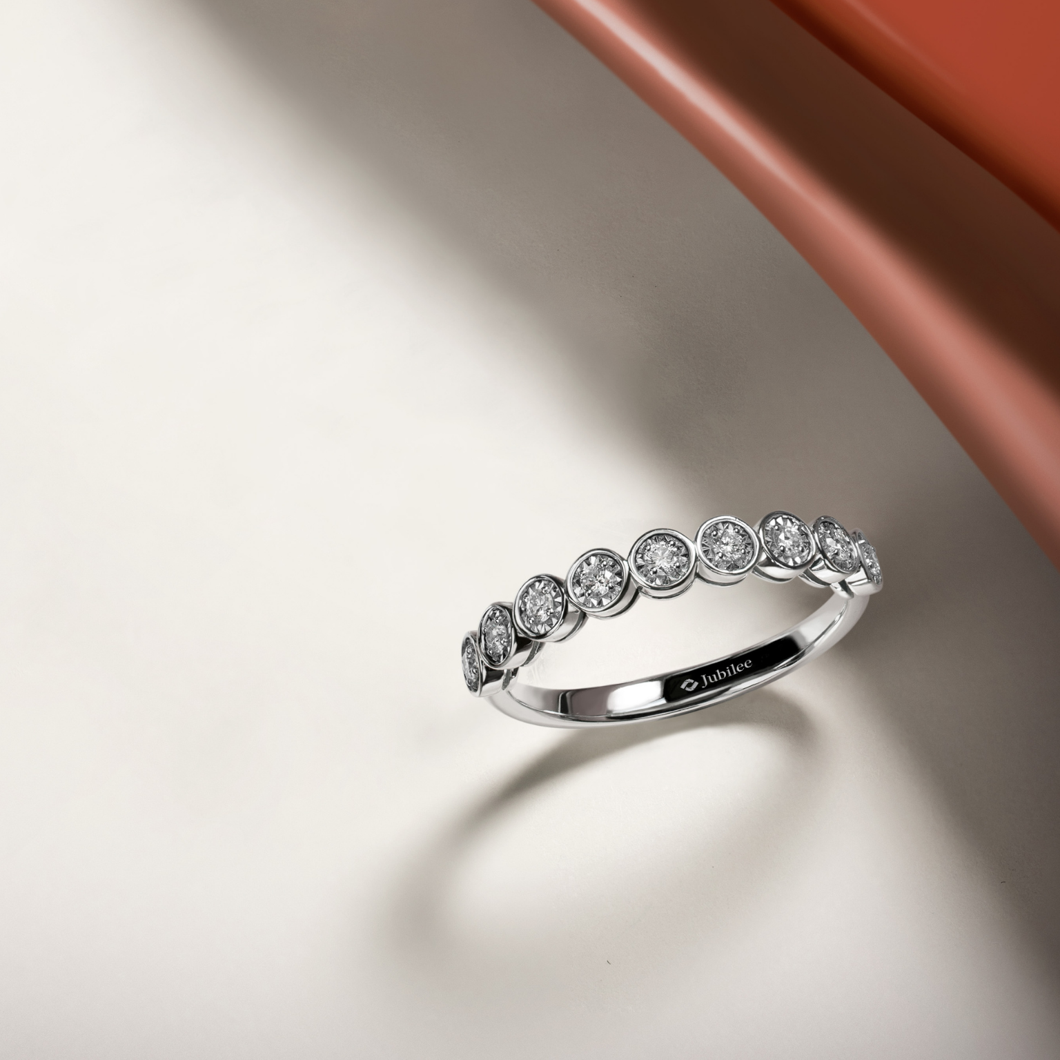 Simply Shine Diamond Line Ring