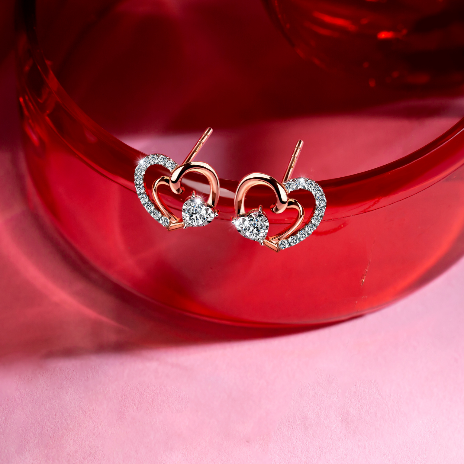 Jubilee Heart Love Locket Earrings