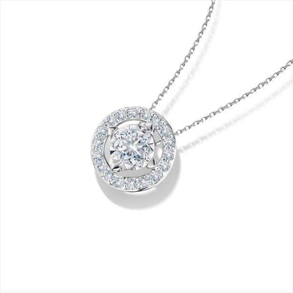 จี้เพชร Forevermark Love Spell pave pendant