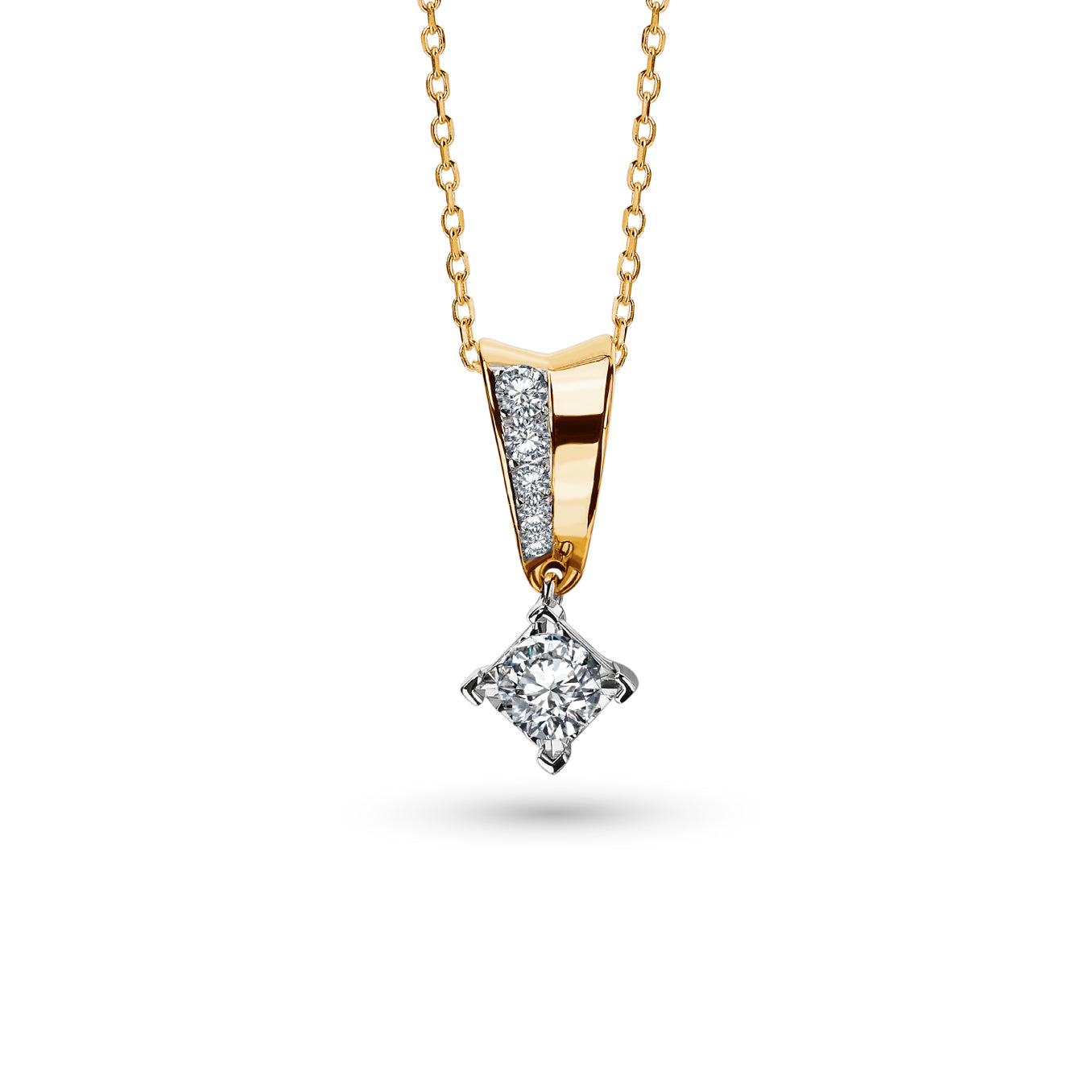 จี้เพชร Arrow of Love Solitaire Pendant