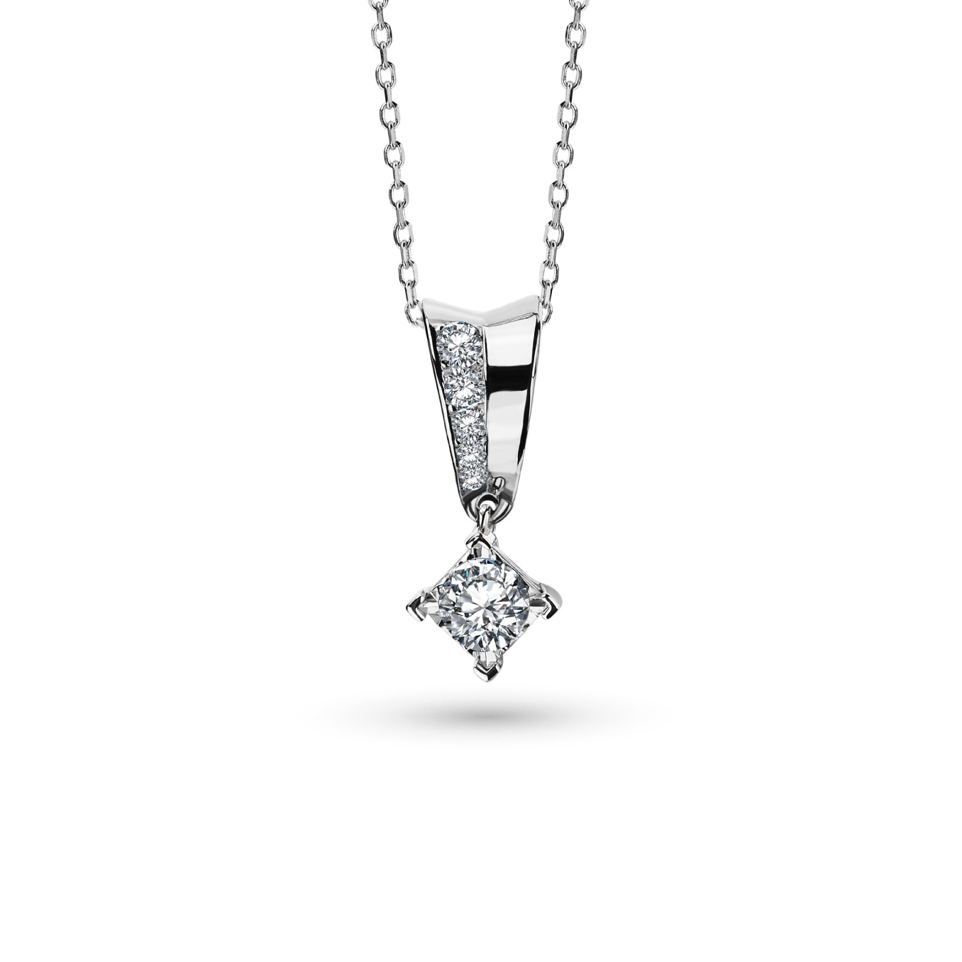 จี้เพชร Arrow of Love Solitaire Pendant