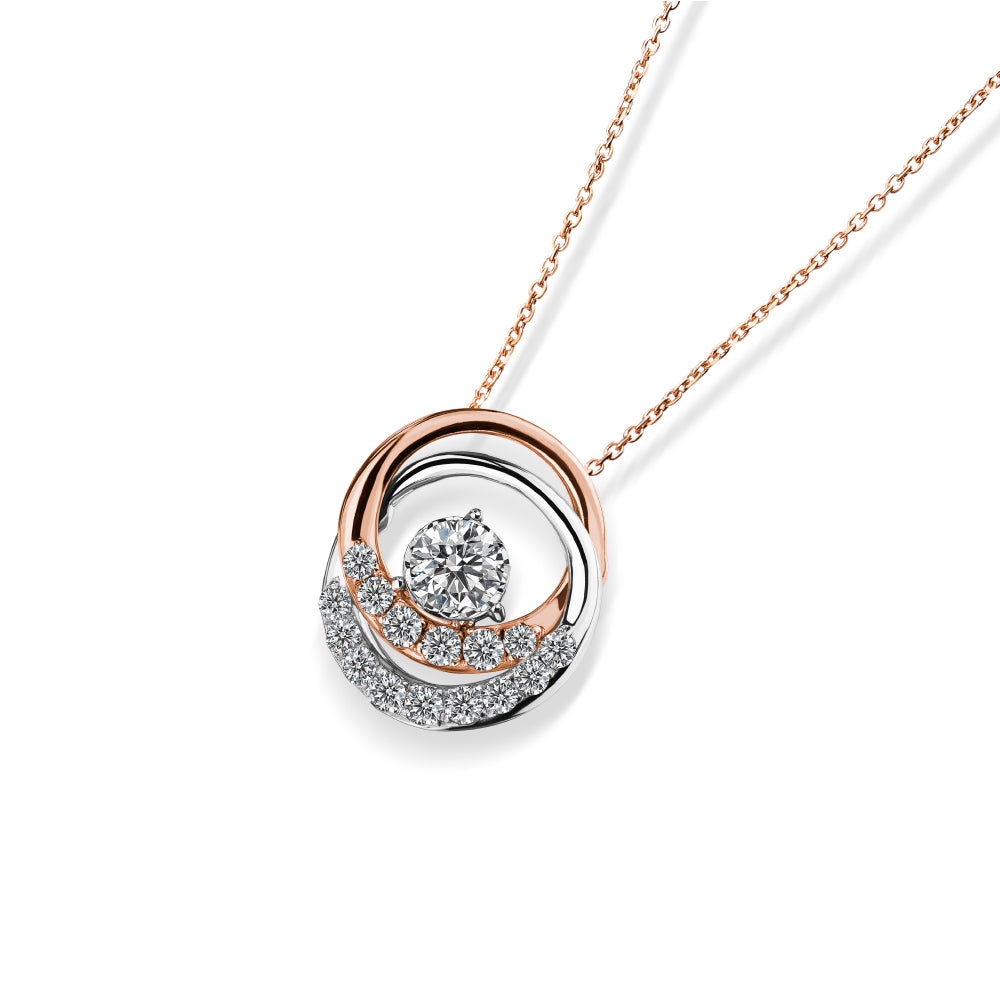 Classic Round Glamour Pendant