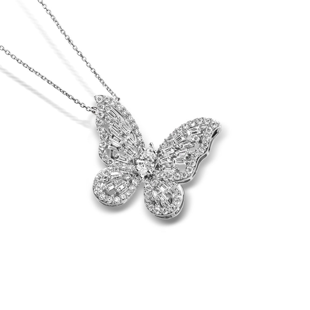 จี้เพชร Dynasty Butterfly Sparkle Pendant