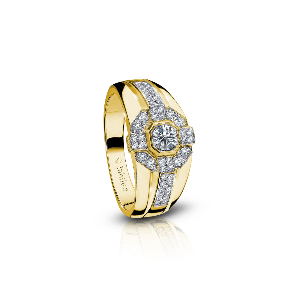 Smart Emperor Ring Diamond Ring (Certificate: GIA)