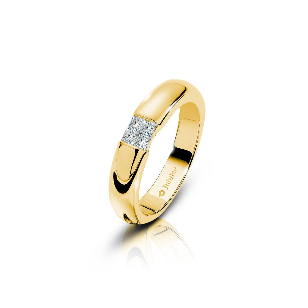 Sole Illusion Signature Band Ring