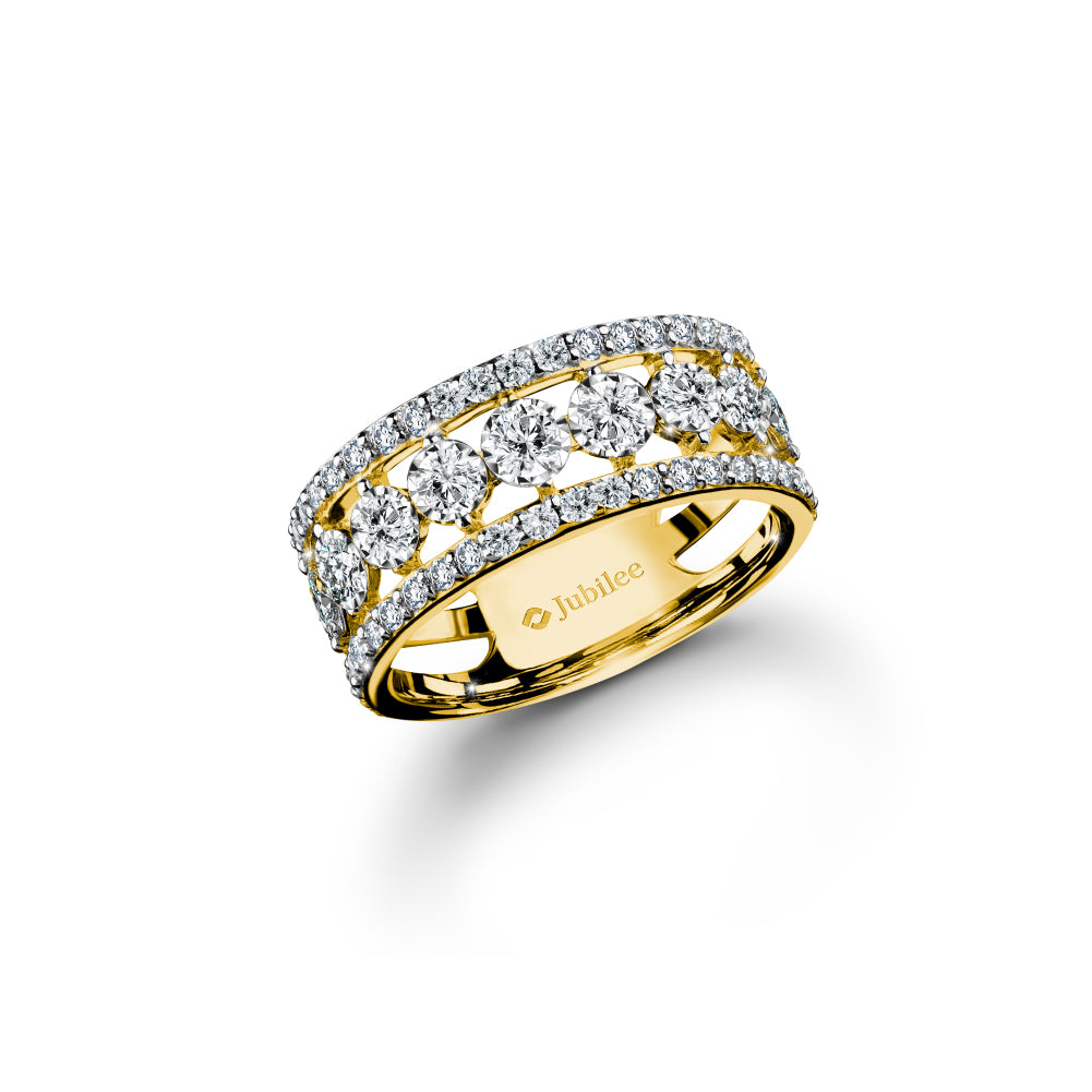 The Triple Superior Band Ring