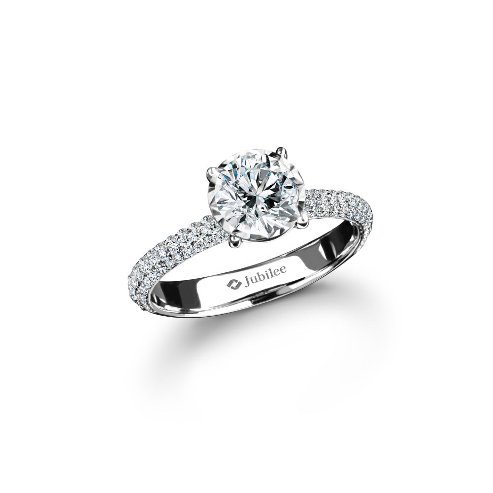 แหวนเพชร Radiant Love Solitaire Ring