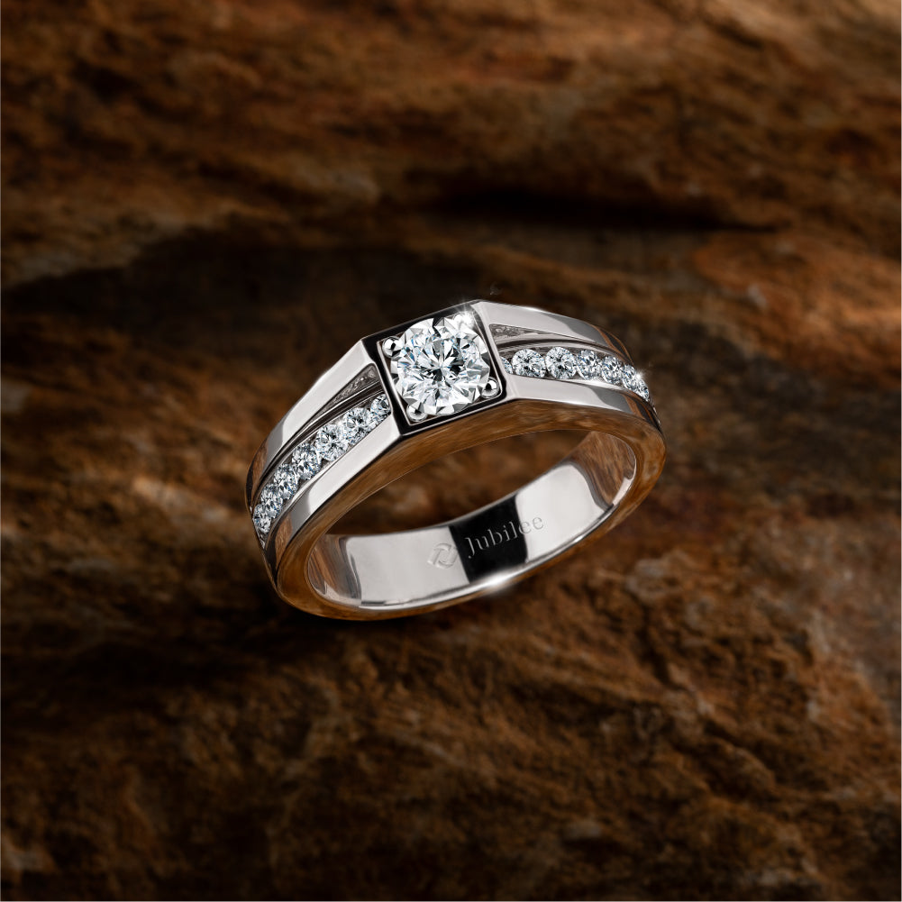 Smart Square Diamond Ring