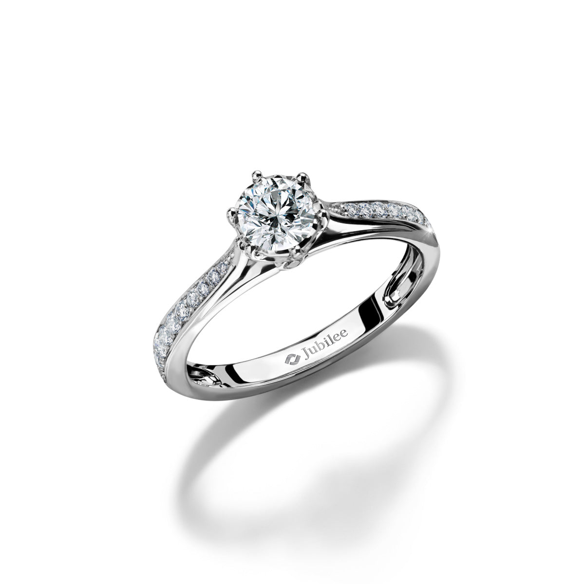 Classic Excellence Solitaire Diamond Ring (Certificate: GIA)