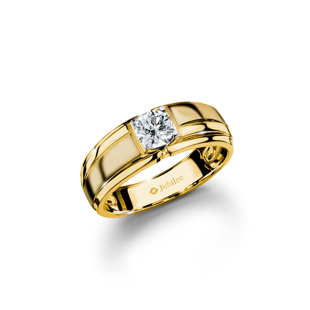 Smart Curve Satin Excellence Ring (Certificate: GIA)