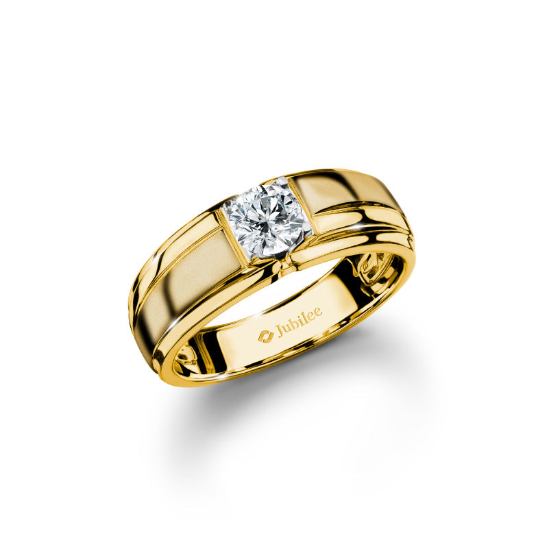 Smart Curve Satin Excellence Ring (Certificate: GIA)