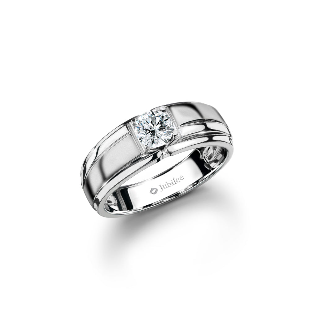 Smart Curve Satin Excellence Ring (Certificate: GIA)