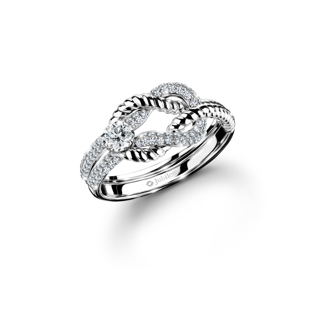 Knot of Excellence Diamond Ring