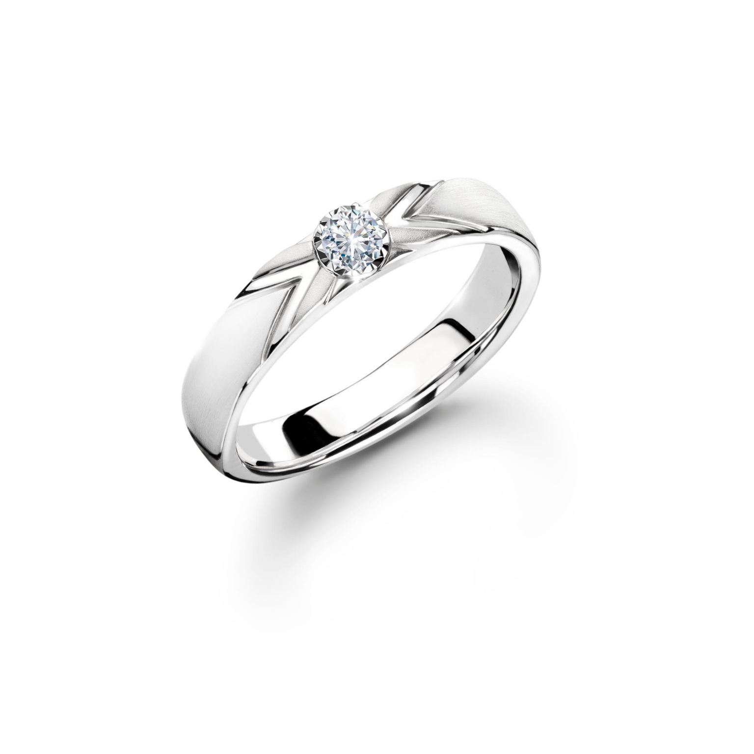 Forevermark The Signature Homme Collection Smart Band Ring