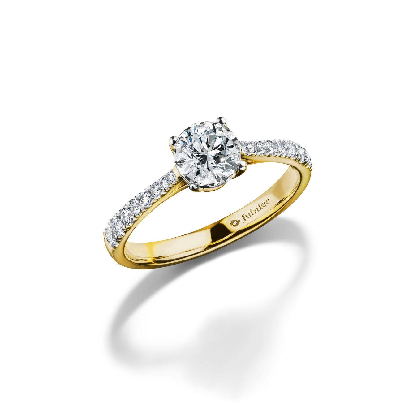 Classic Excellence Solitaire Prong Setting Diamond Ring (Certificate: GIA)