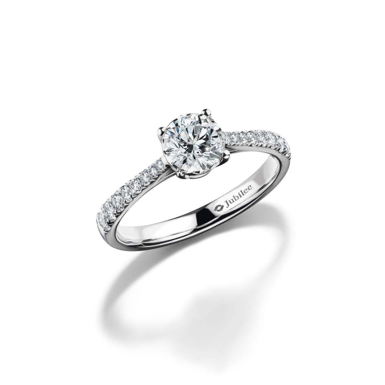 แหวนเพชร Classic Excellence Solitaire Prong Setting Diamond Ring (Certificate: GIA)