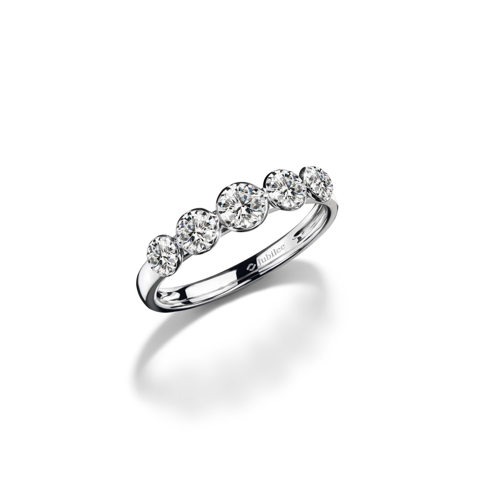 New Diamond Line Ring