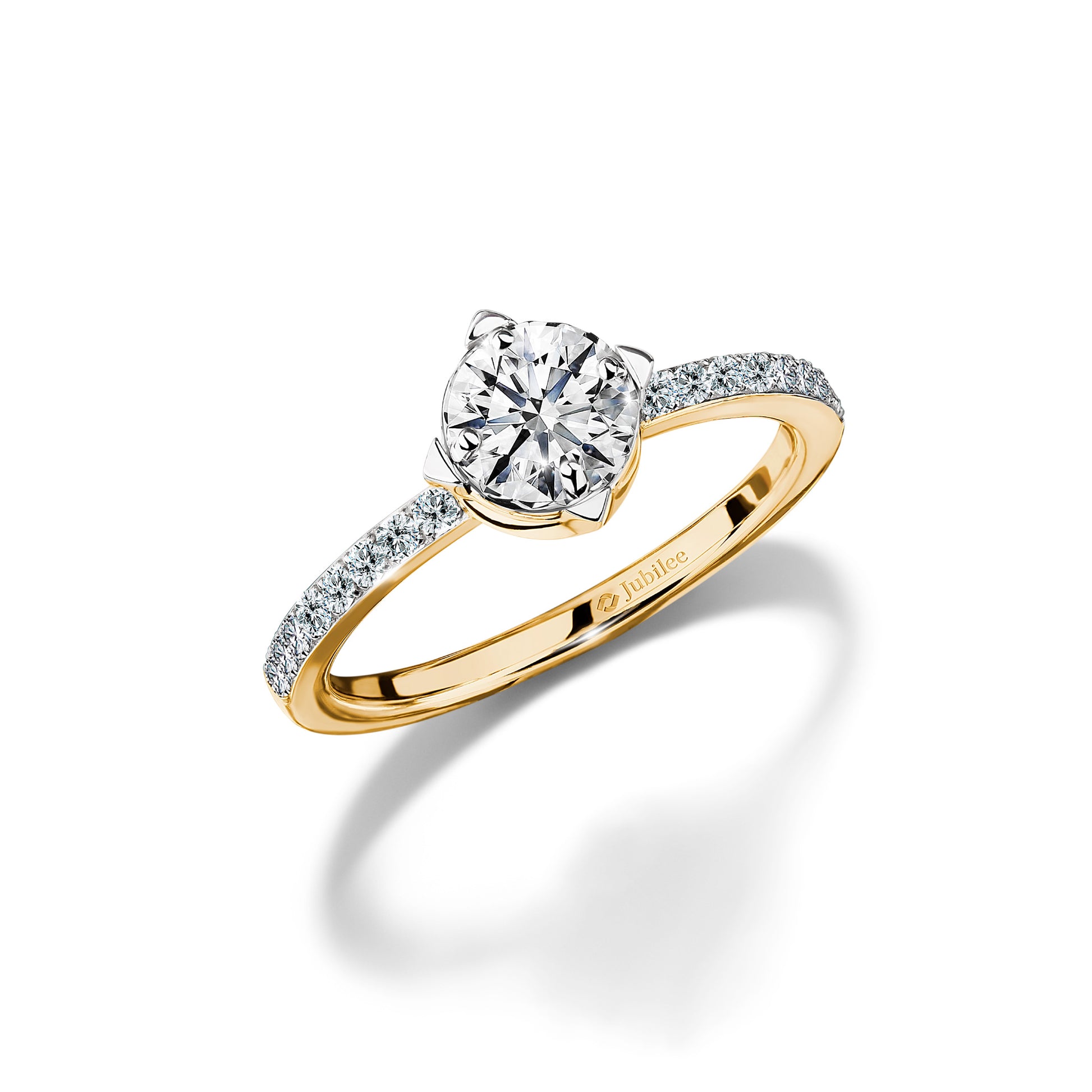 แหวนเพชร The Destined Solitaire Diamond Ring (Certificate: GIA)