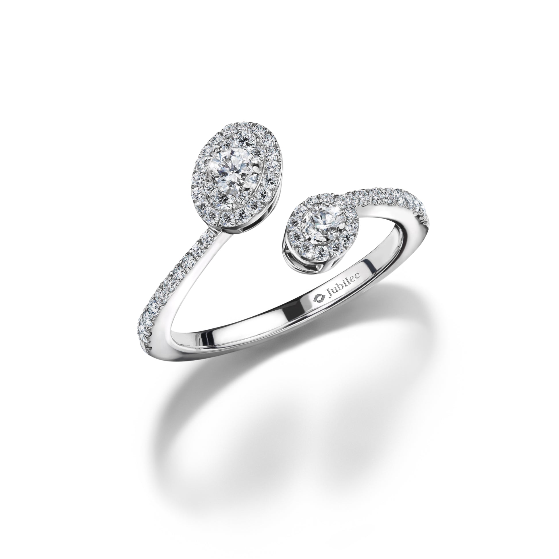 Natural Neat Oval Diamond Ring