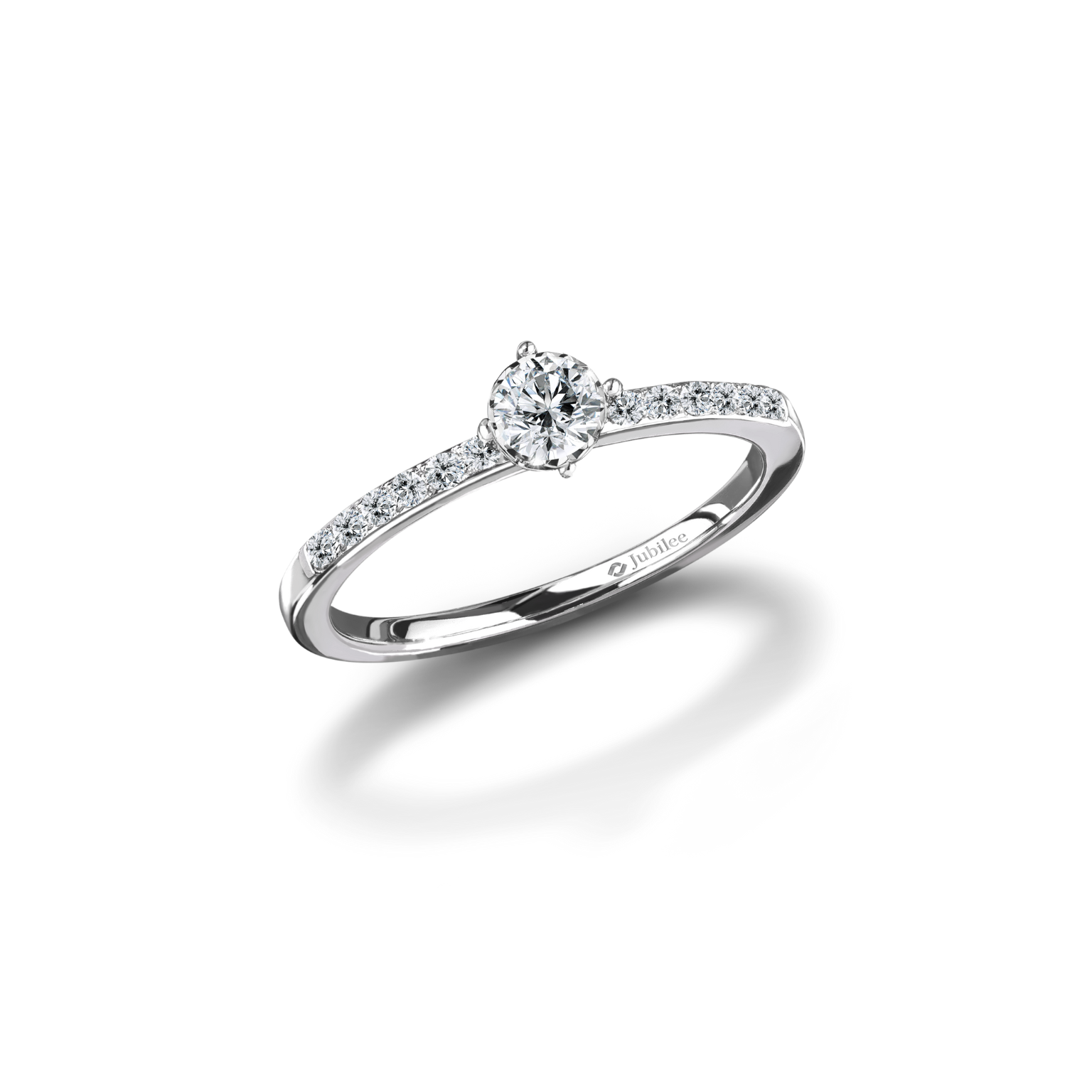 Eternity Solitaire Diamond Ring