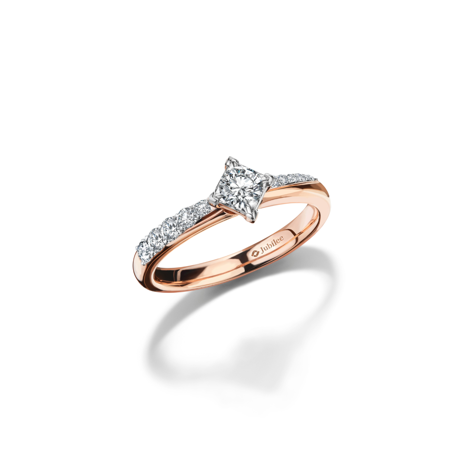 Arrow of LoVe Solitaire Ring