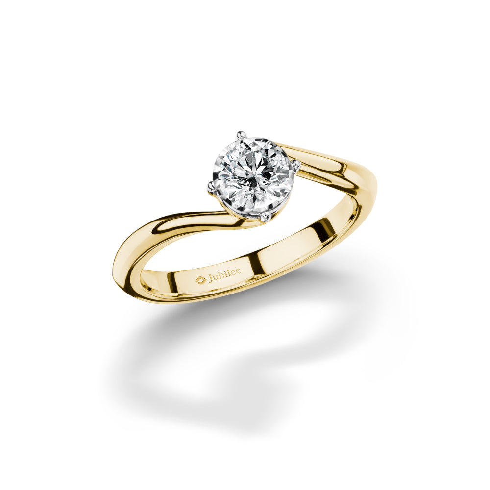 แหวนเพชร Solitaire Pure Serenity Ring