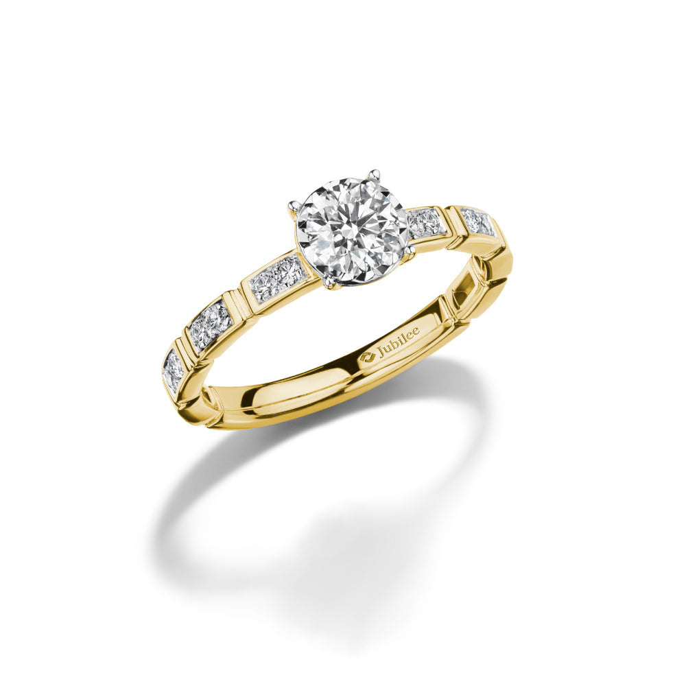 Solitaire Effortless Shine Ring