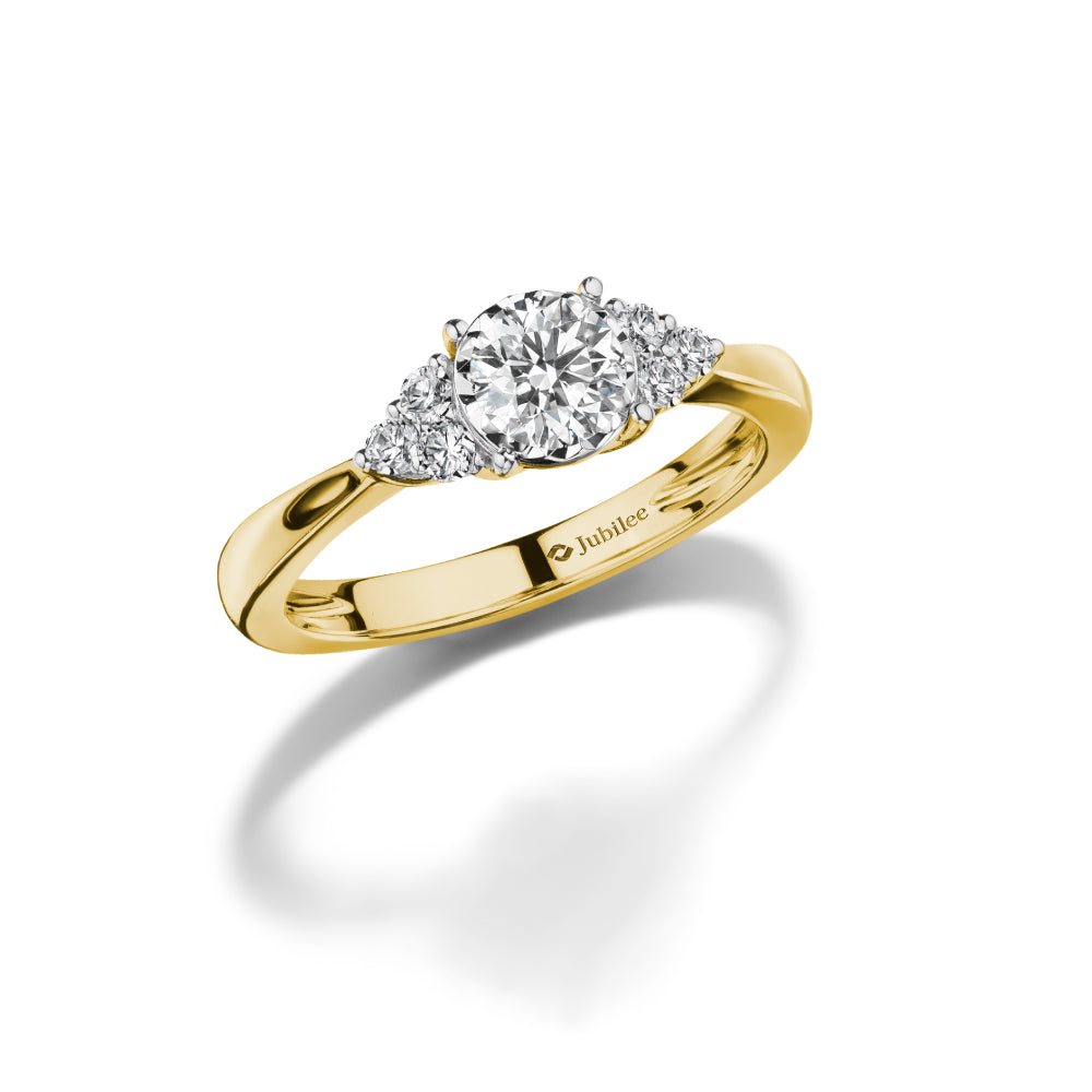 แหวนเพชร Timeless Solitaire Sparkle Ring