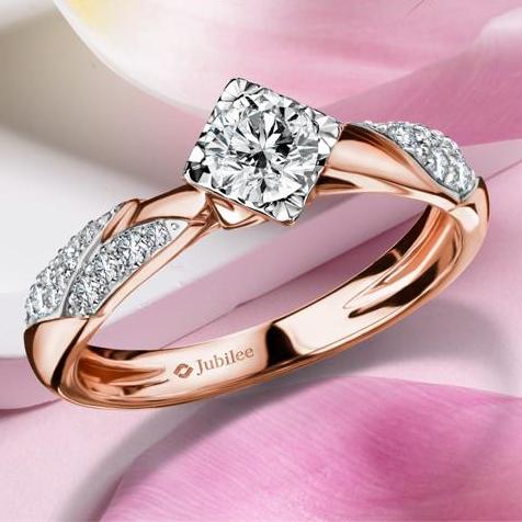 แหวนเพชร Love Blooming Shining Solitaire Ring