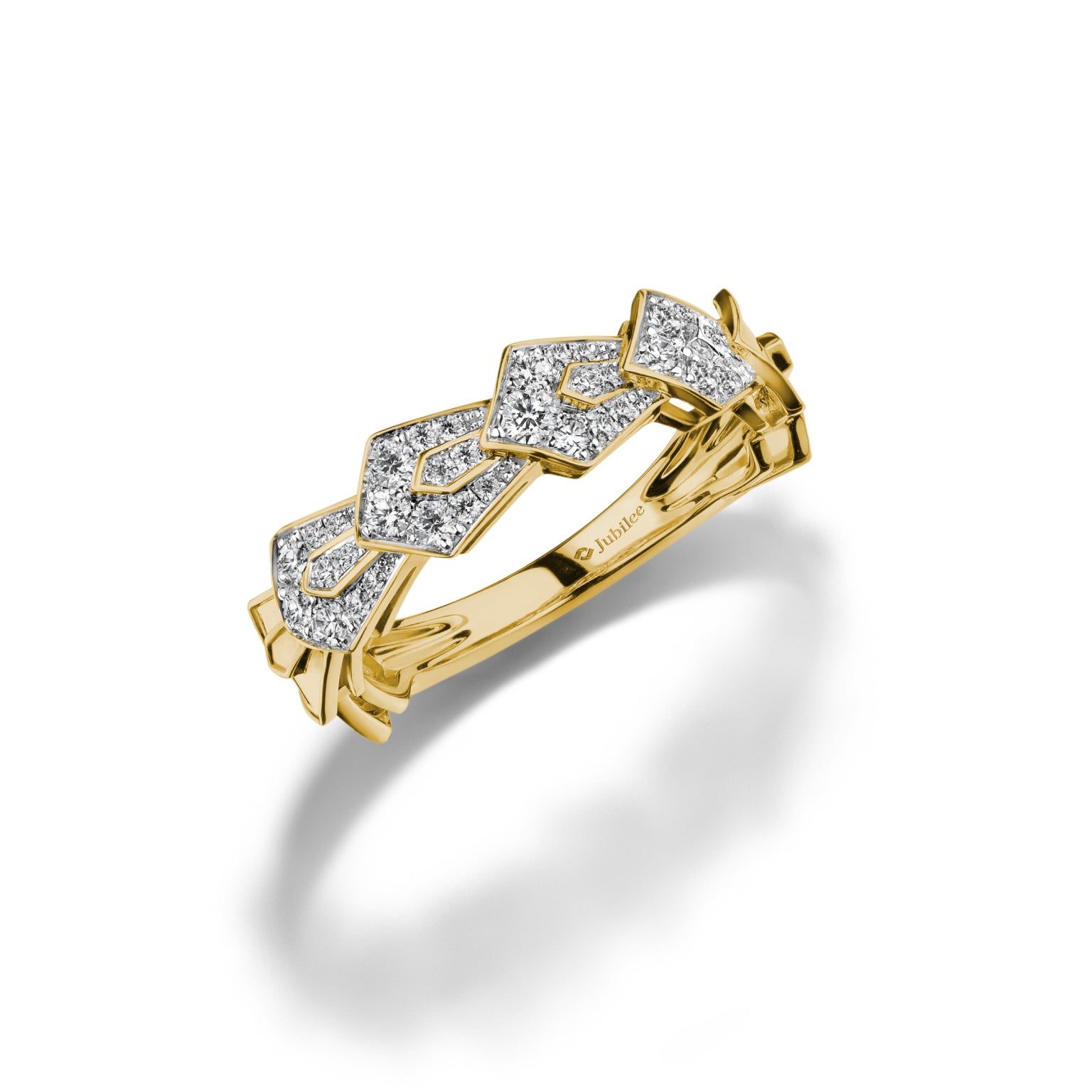 Treillage Glam Cascade Diamond Ring