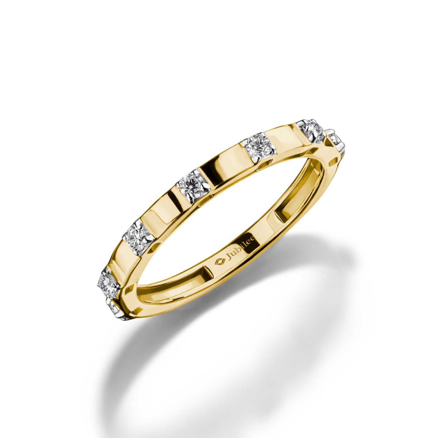 Lumiere Brique Bar Stack Ring