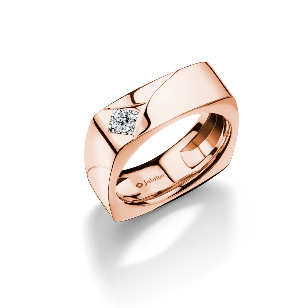 Love Blooming Sculpted Diamond Ring