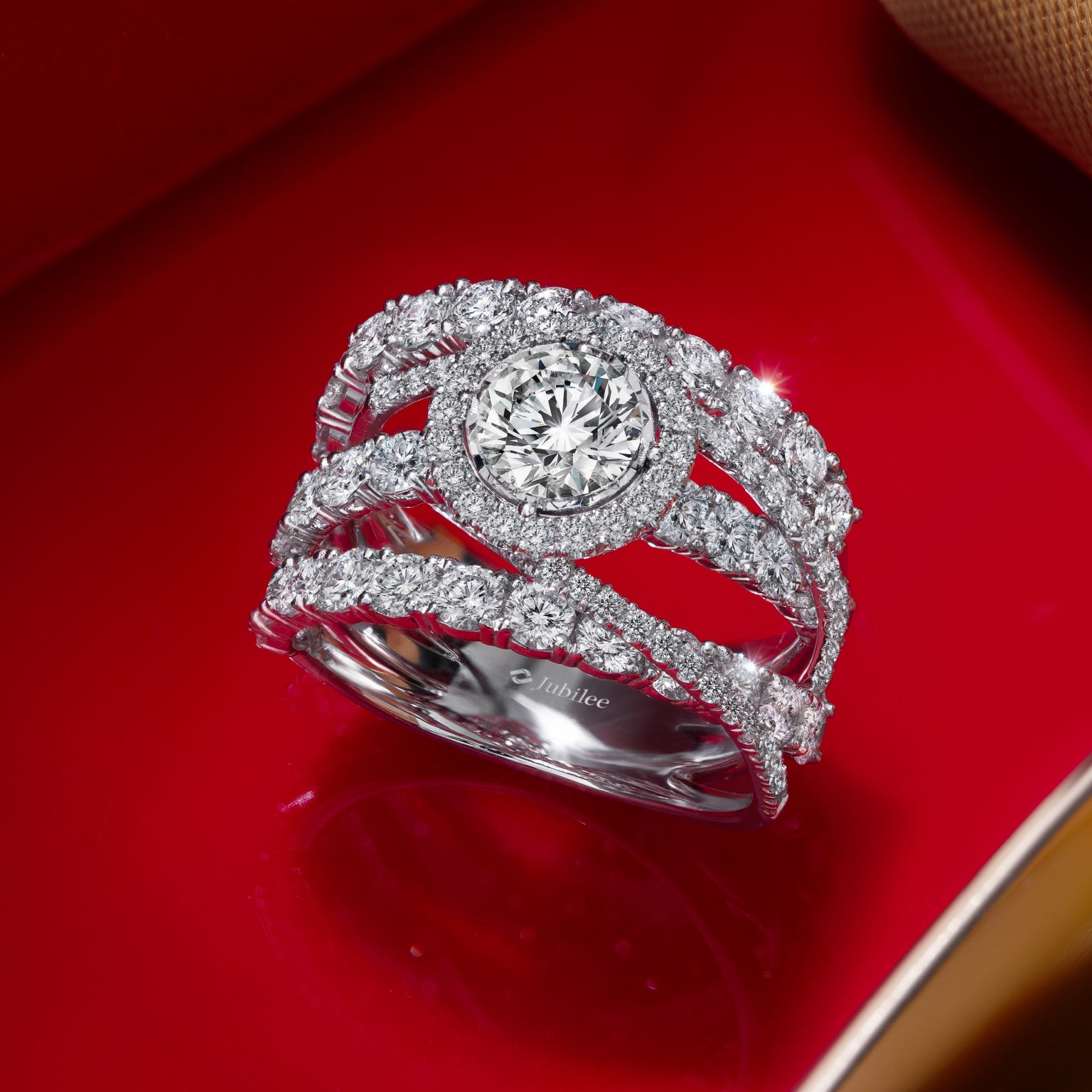 แหวนเพชร Chinese New Year The Grace of Luck Diamond Ring