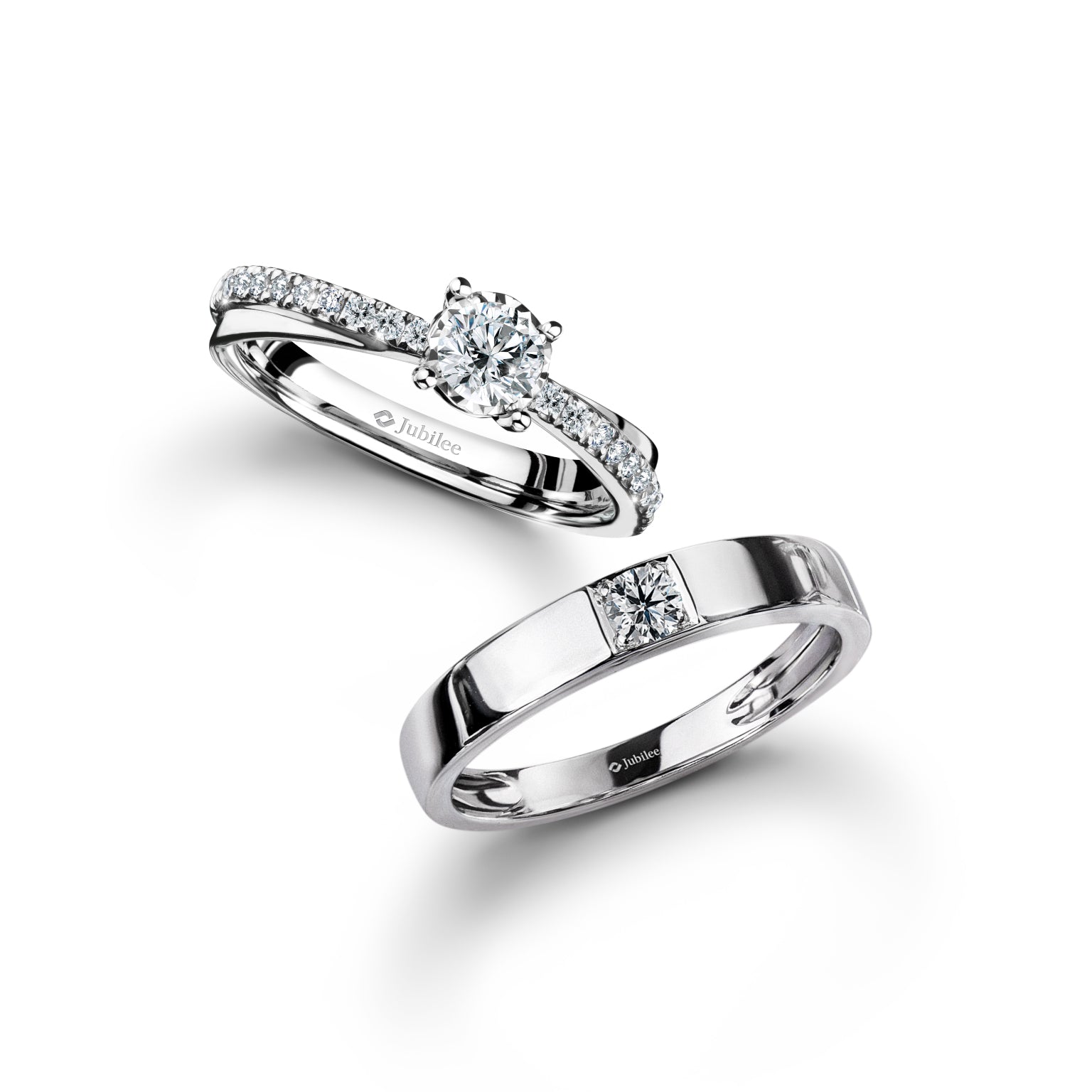 แหวนเพชร Classic diamond solitaire Ring & Padriac Diamond Ring