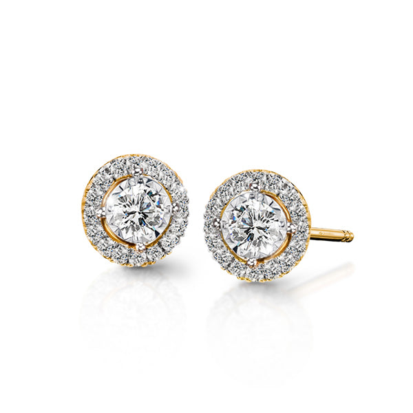 Fortunate &amp; Auspicious Earrings Diamond Earrings